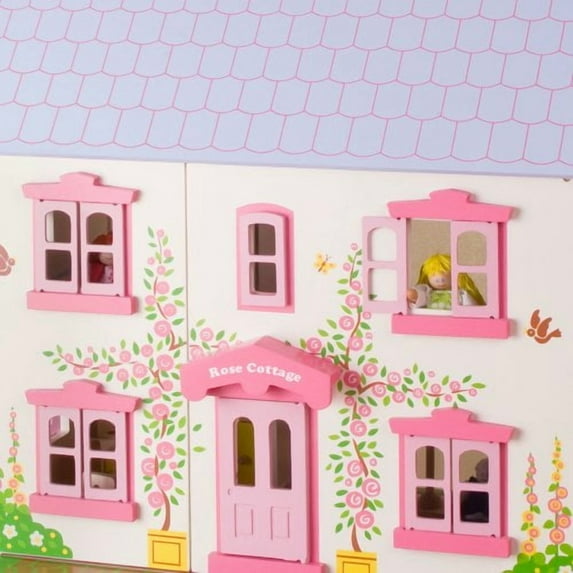 Bigjigs Toys JT101 Heritage Playset Rose Cottage