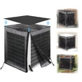 thumbnail image 1 of Bigking Air Conditioner Cover for Outside Unit, All Seasons Full Mesh Air Conditioner Cover with Detachable Waterproof Top, Outdoor AC Covers Against Cottonwood, Leaves, Debris (28" x 28" x 32"), 1 of 9