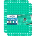 thumbnail image 1 of Bligli 2-Pack Sink Mats - 15.7"x11.8" Non-Slip PVC Liners, Quick-Dry Kitchen Protector for Stainless Steel/Ceramic, Dish Drying Mat (Green), 1 of 8
