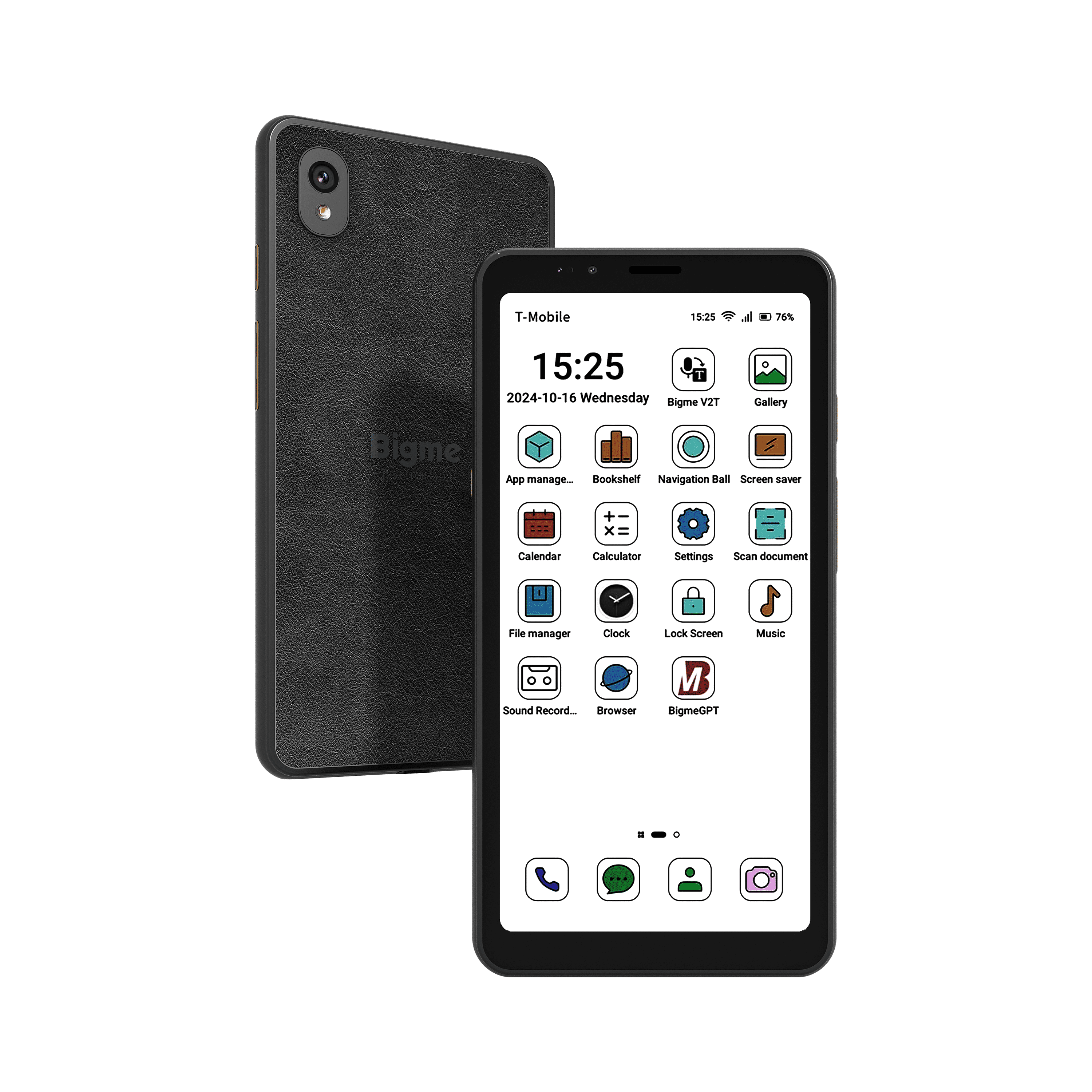 Bigme HIBREAK カラーEINK　スマートフォン 本体 SIMフリー Bigme HiBreak Color E-Ink Smartphone,6G+128GB Android 11, 5.84