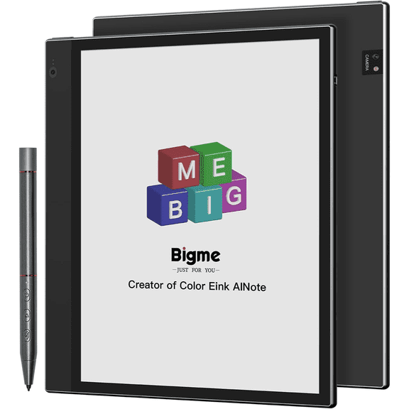 Bigme inkNote Color + Lite Eink Tablet 10.3" eBook Reader 4G 64GB E-Reader for Reading and Writing ePaper Tablet Digital Notepad with Stylus and Cover