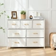 Bigroof Dresser for bedroom TV Stand Chest of Drawers Drawer Dresser
