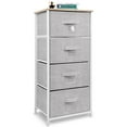 thumbnail image 1 of Bigroof Fabric Dresser for Bedroom, Storage Drawer Unit,Dresser with 4 Deep Drawers for Office, College Dorm, 1 of 6