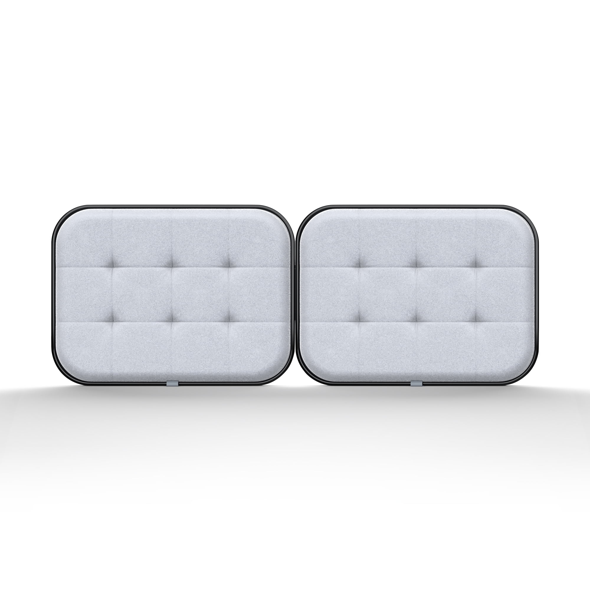 Bigroof Wall Mount Upholstered Headboard for Queen Size Bed, Diamond