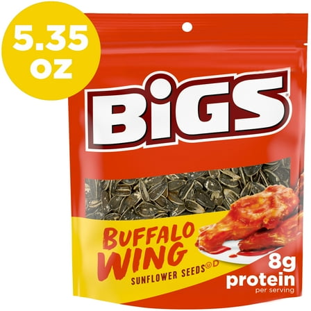 Bigs Buffalo Wing Sunflower Seeds, 5.35 oz