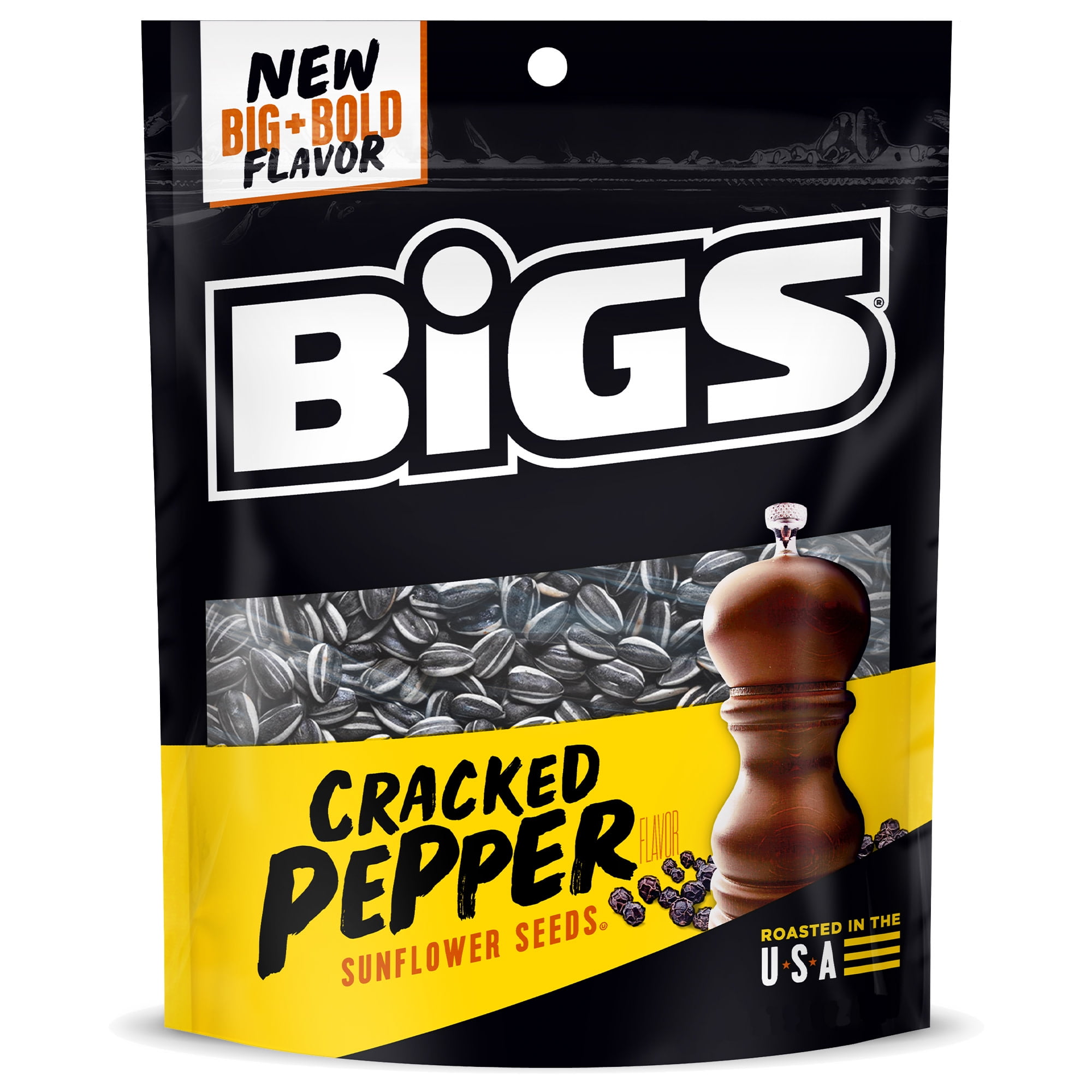 Bigs Keto Friendly Cracked Pepper Sunflower Seeds, 5.35 oz