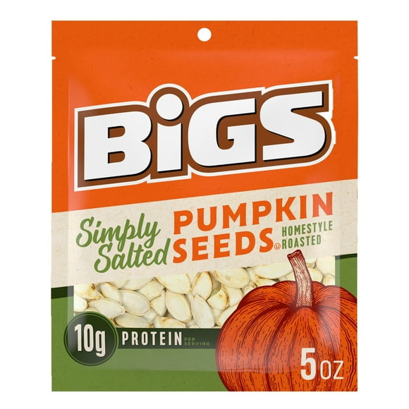 BIGS Simply Salted Pumpkin Seeds, 5 oz.