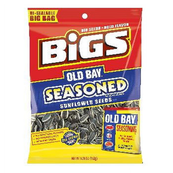 Bigs, Sunflower Seeds Old Bay Seasoned, Count 12 (5.35 oz) Sunflower