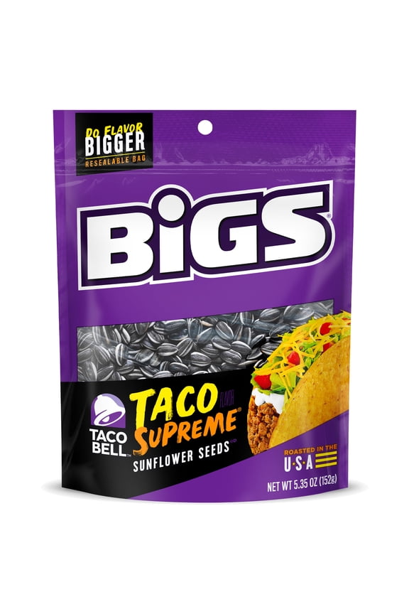 Sunflower Seeds, Taco Bell Taco Supreme Flavor, 5.35 oz.