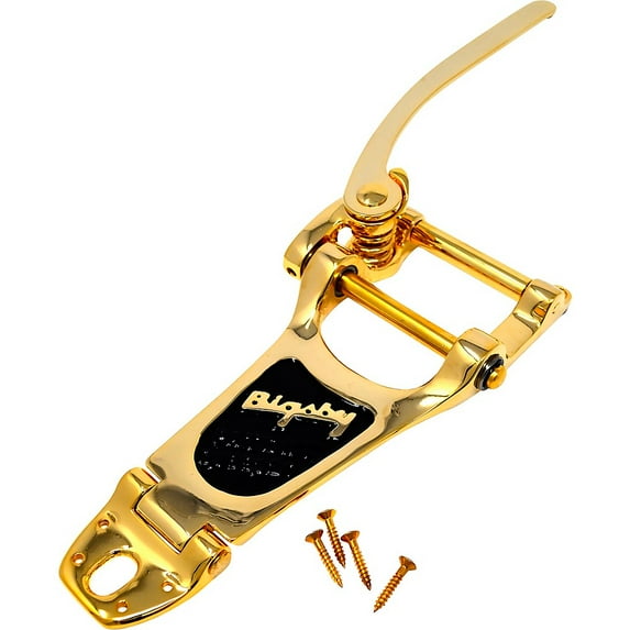 Bigsby B7 Gold Vibrato for Left Handed Arch Top Guitars