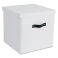 thumbnail image 1 of Bigso Collapsible Box - Logan, White, 12.4" x 12.4", 1 of 1