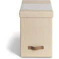 thumbnail image 1 of Bigso John File Box - File Storage Box for Paperwork - Cream, 1 of 2