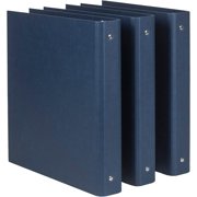 Bigso Ringo 3-Ring Binder Organizer - 11 x 11.8 x 1in- Dark Grey- 3pk