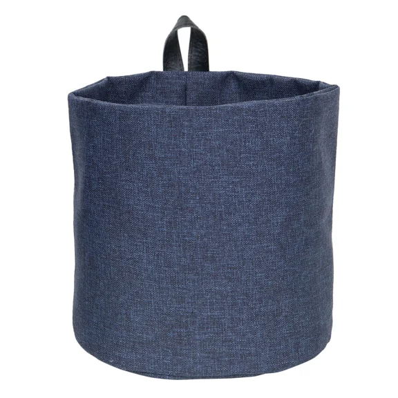 Bigso Soft Hang Around Hanging Storage Basket Large | Grey
