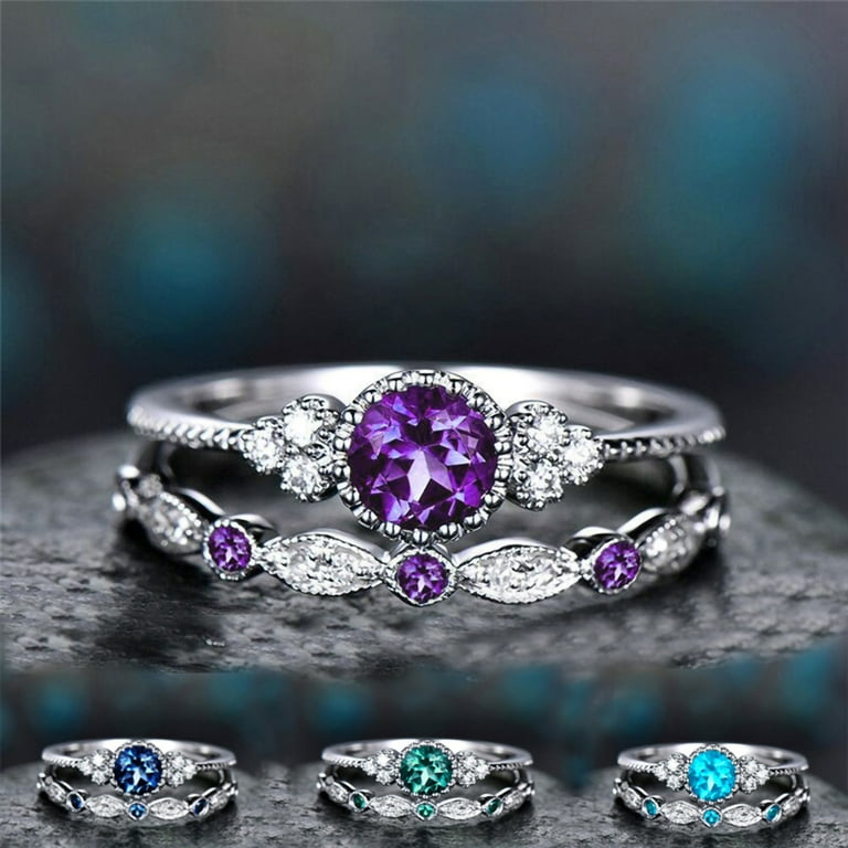 Bigstone 2Pcs Finger Jewelry Dual Type Non allergic Durable
