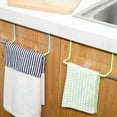thumbnail image 1 of Bigstone Over Door Tea Towel Rack Bar Hanging Holder Rail Organizer Bathroom Kitchen Hanger, 1 of 7