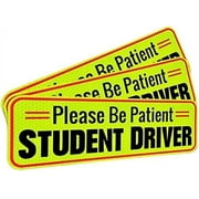 Bigtime | Student Driver Magnet Car Signs For The Novice Or Beginner Better | 3