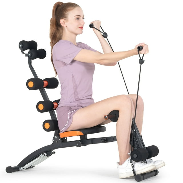 Bigzzia Ab Machine, Ab Workout Equipment for Home Gym, Foldable