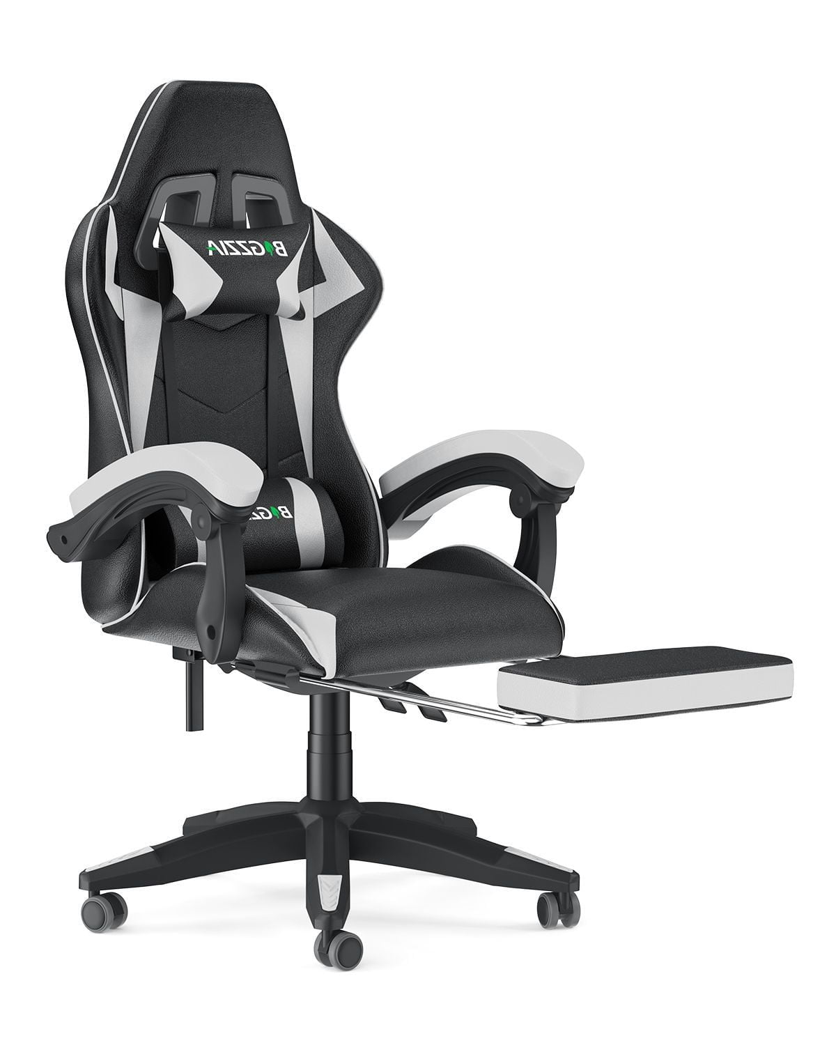 Bigzzia Adjustable Gaming Chair, Reclining Backrest, Lumbar