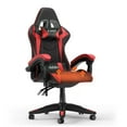 thumbnail image 1 of Bigzzia Gaming Chair with Heated Cushion, High Back Video Game Chairs with Pillow and Lumbar Support, Red, 1 of 7