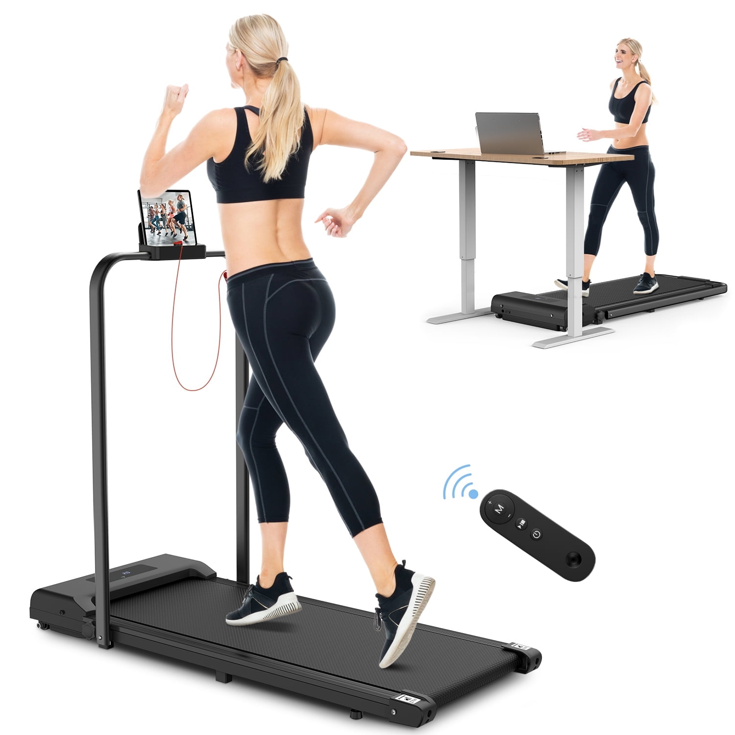 Bigzzia Treadmill Portable Walking Machine for Fitness Treadmill Maximum Weight 265 lbs Black in Nepal at NPR 50621 Rating 5