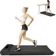 thumbnail image 1 of AQUVII 2 in 1 Portable Treadmill with Handle,Gray, 1 of 6