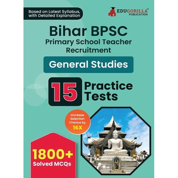 Bihar BPSC Primary School Teacher - General Studies Book 2023 (English Edition) - 10 Practise Mock Tests with Free Acces, (Paperback)