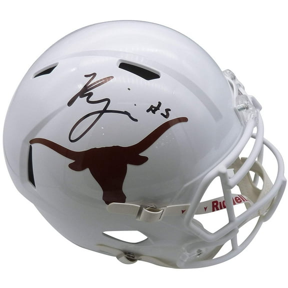 Bijan Robinson Autographed Texas Longhorns Mini Helmet - Beckett