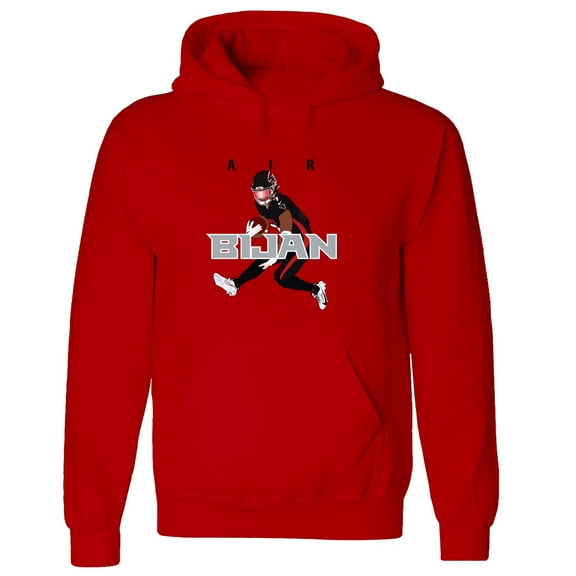 Bijan Robinson Falcons Air Touchdown Hooded Sweatshirt Hoodie