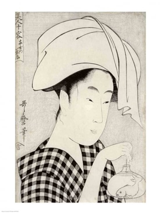 Bijin juyo Canvas Art - (18 x 24)