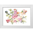 thumbnail image 1 of Bijou, Andrea 14x11 White Modern Wood Framed Museum Art Print Titled - Shades of Pink Watercolor Floral, 1 of 4