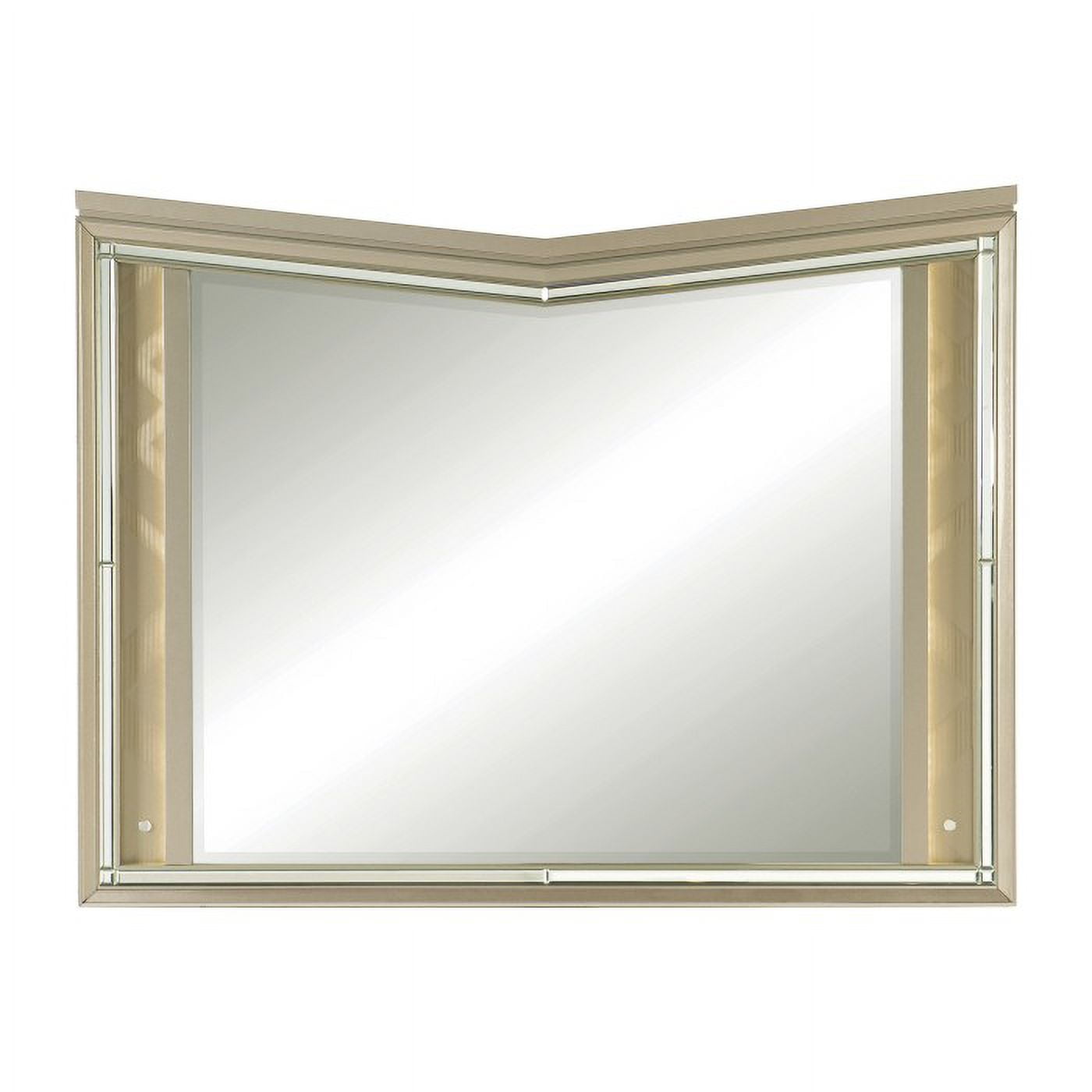 Bijou Collection Dramatic Glamour with V-Notch Design and LED ...