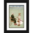 thumbnail image 1 of Bikaner, Ustad Murad 13x18 Black Ornate Wood Framed with Double Matting Museum Art Print Titled - Portrait of Marharja Jai Singh, 1 of 4