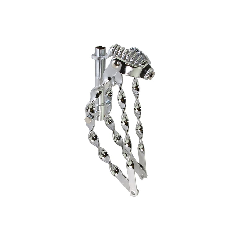 Bike 12 Lowrider Bent Flat Twisted Spring Fork 1 Inch Chrome. - Walmart.com