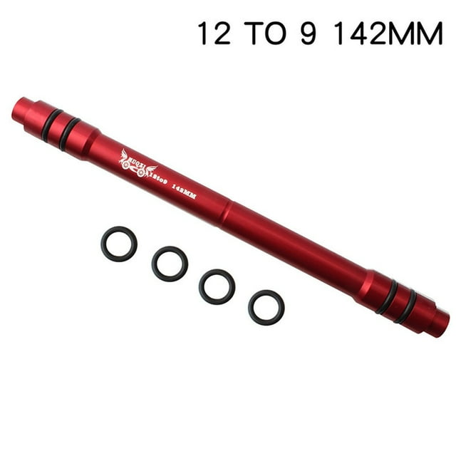 Bike 12mm to 9mm Thru Axle Quick Release Hub Conversion Skewer Adapter