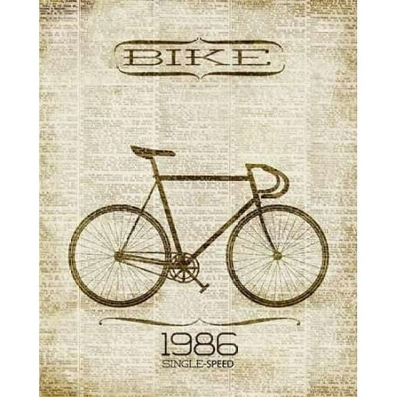 Bike 1986 Poster Print by Sd Graphics Studio (24 x 30)