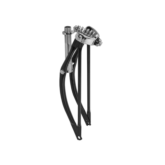 Bike 20 Classic Spring Fork 1 Inch Black/Chrome.