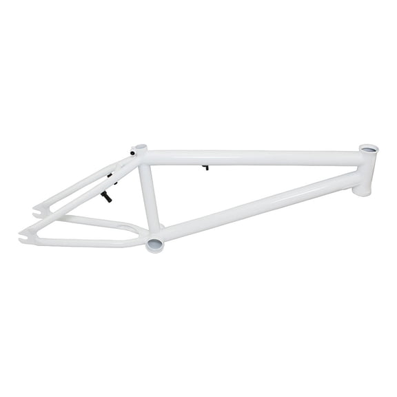 Bike 20 Freestyle Chromoly Frame White.