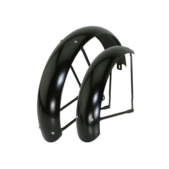 Bike 20x4.0 Fat Bike Classic Standard Fender Set B-2 Black.