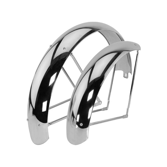 Bike 24x4.0 Fat Bike Classic Standard Fender Set B-2 Chrome.