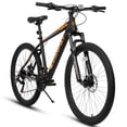 thumbnail image 1 of Bike, 26 Inch Outdoor Cycling Bike, Front Suspension, 21-Speed Aluminum Frame, Front And Rear Disc Brakes,Bike With Adjustable Comfort Seat, 1 of 9