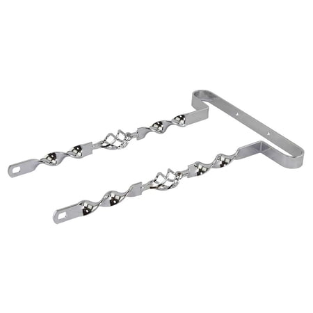 Bike 26 Lowrider Cage Flat Twisted Bumper Front/Rear Chrome.