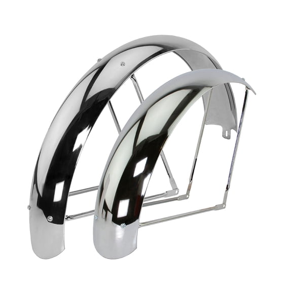 Bike 26x4.0 Fat Bike Classic Standard Fender Set B-2 Chrome.