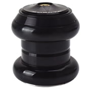 Bike 34-34 mm Bike Headset, Aluminum Alloy with Bearing, Mountain Bicycle Headset, 1.3 in Head Tube, 1.1/1.2 in Fork Threadless Headset, Black