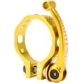 thumbnail image 1 of Bike 40/41mm Seatpost Clamp Lock Ultra-Light CNC Aluminum Alloy Modified 14 Inch Quick Release Bicycle Seat Tube Clip for Folding Bike,MTB,Road Bike, 1 of 9