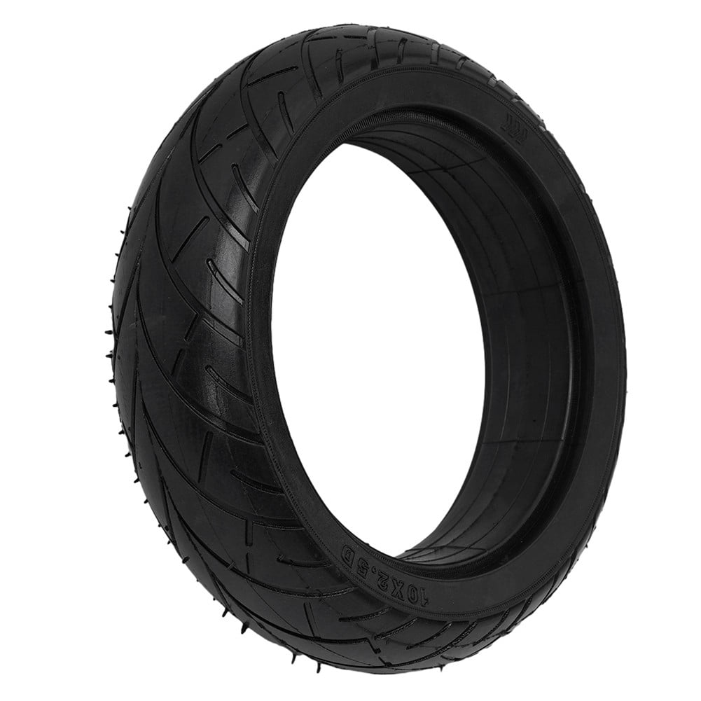 Bike Accessories 10 Inch Solid Tire for Electric Scooter 10X2.5D Rubber Wheel Tyre Black A2722