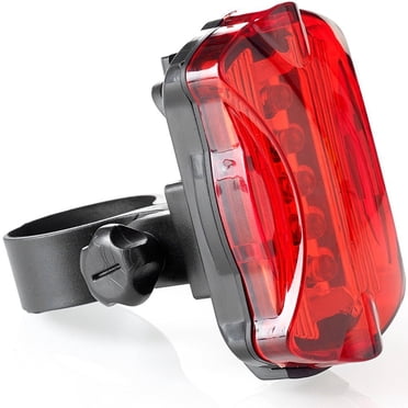 Feu Arrière Vélo Cœur Silicone – Lumière LED Rouge Étanche, Super Accrocheur Et Trop Pratique Pour La Nuit !