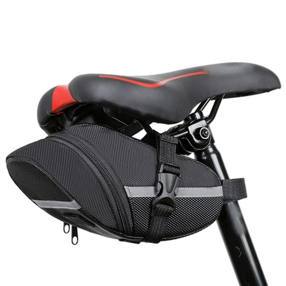 Bike Accessories Ebike Bicycle Bag Mountain Bike Cycling Tail Bicycle Bag Equipment Accessorie Black