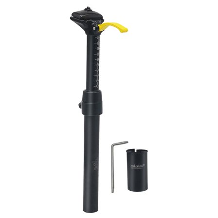 Bike Adjustable Seatpost Seat Post Saddle Pole, Up and Down 31.6mm