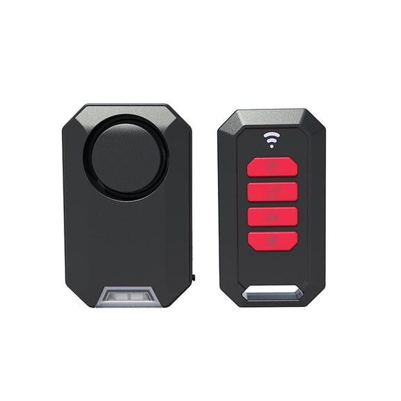 Bike Alarm, Wireless Anti Theft Bicycle Alarm with Remote, 135dB Motorcycle Security , IPX5 Waterproof with 50m Range